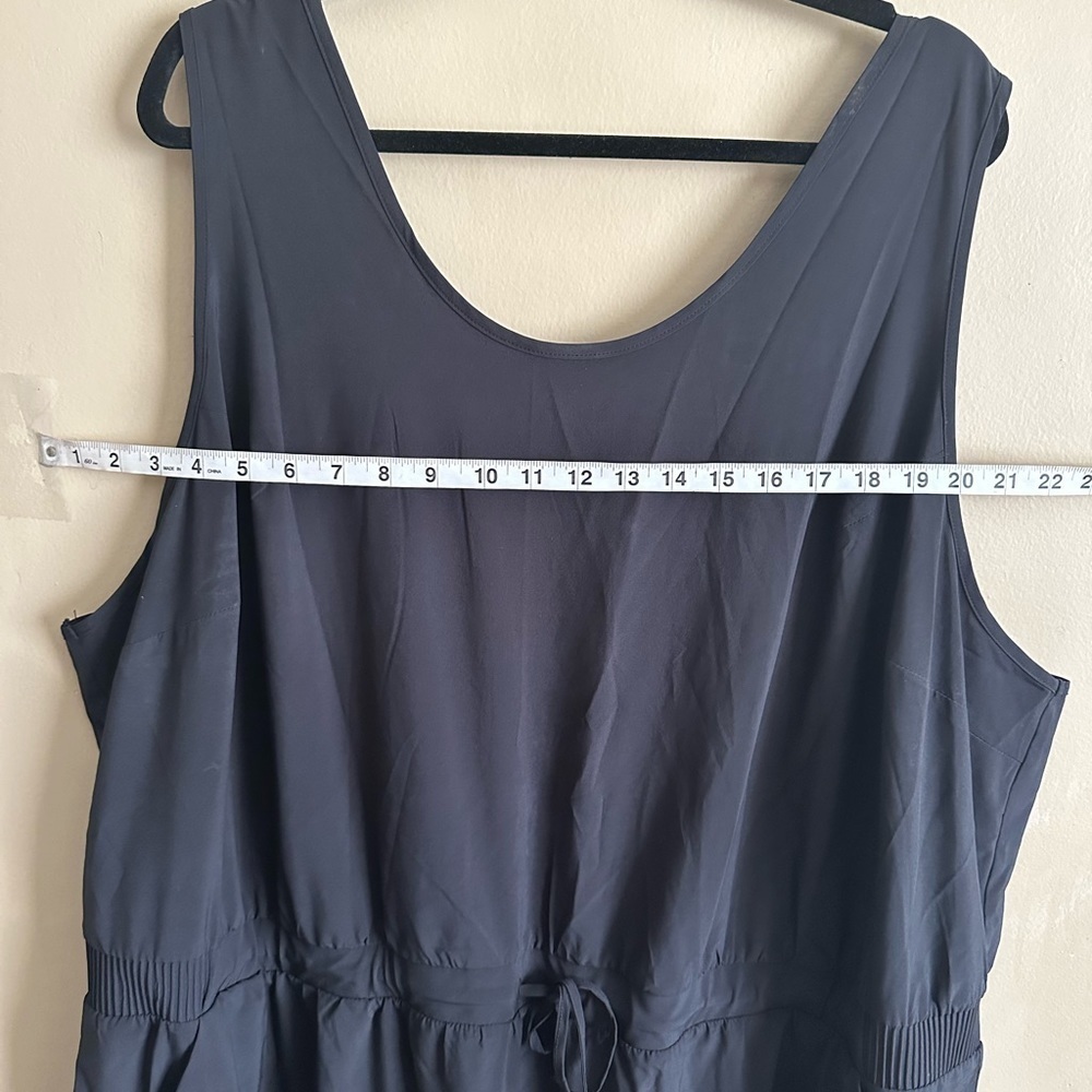 All in Motion Black Midi Activewear Dress Size 4X Women Plus - Picture 5 of 6
